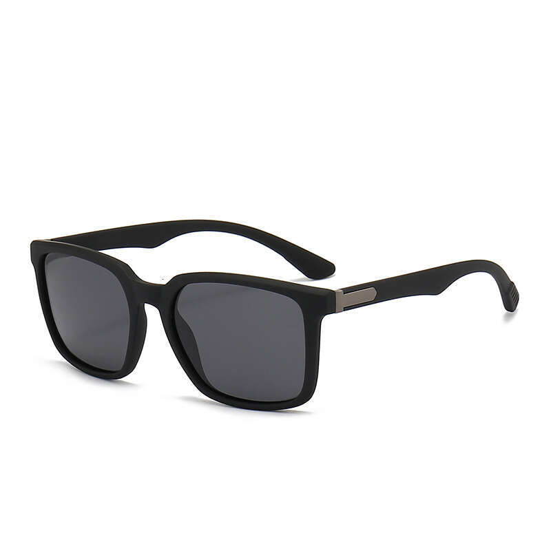 New Square Frame Polarized Unisex Fashion TR Sunglasses Trendy Travel Glasses 94604 820