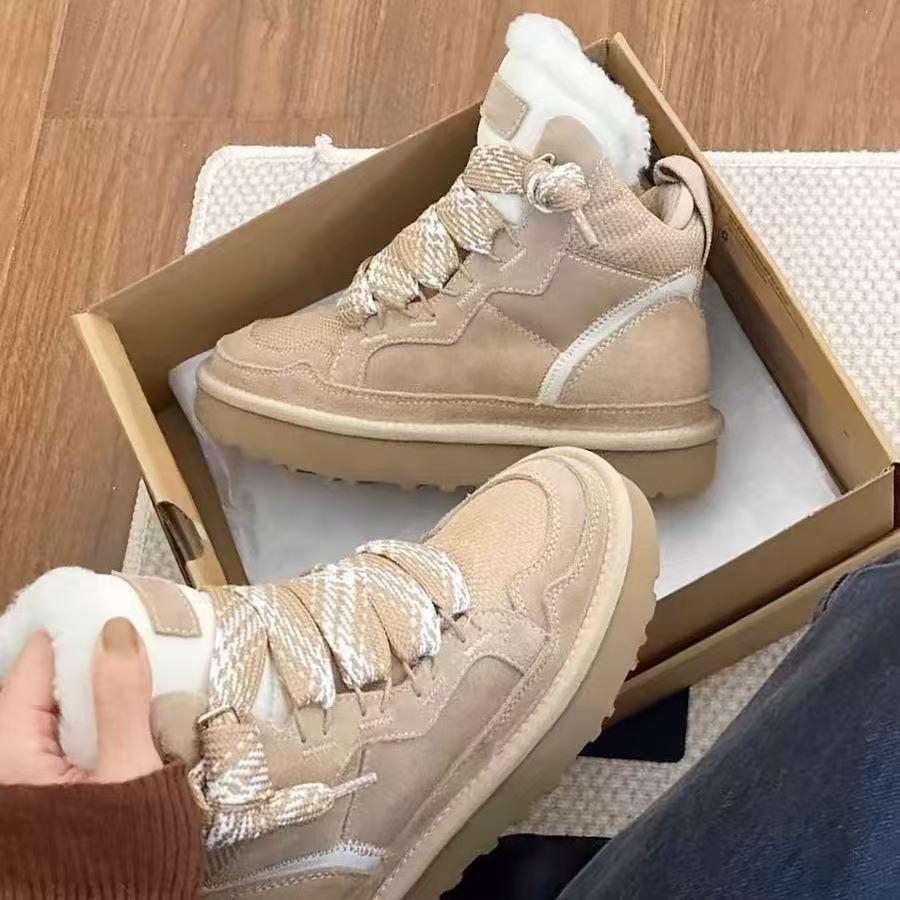 Women Classic Snow Boots Designer Mini Chestnut Slipper Warm Boot Winter Fur Plush Booties Black brown Ankle boot