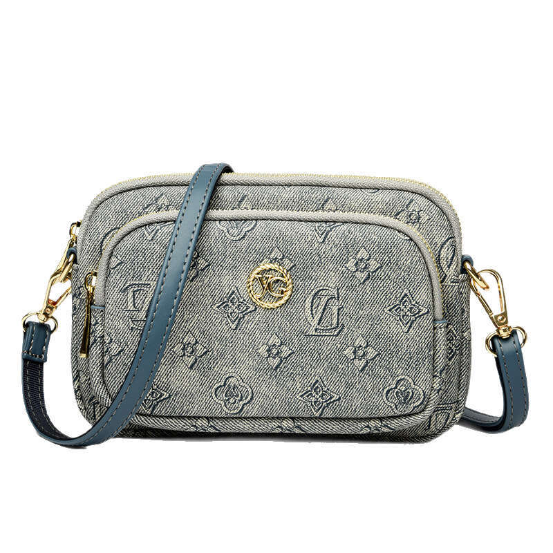 2025 New Women's High-End Fashion Monogram Shoulder Niche Design Crossbody Bag