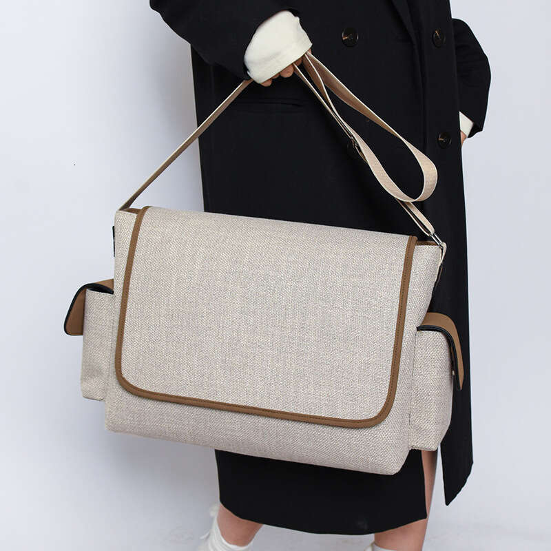 2025 Student Class Female Crossbody Messenger Canvas Shoulder Large Capacity Satchel Bag Trendy