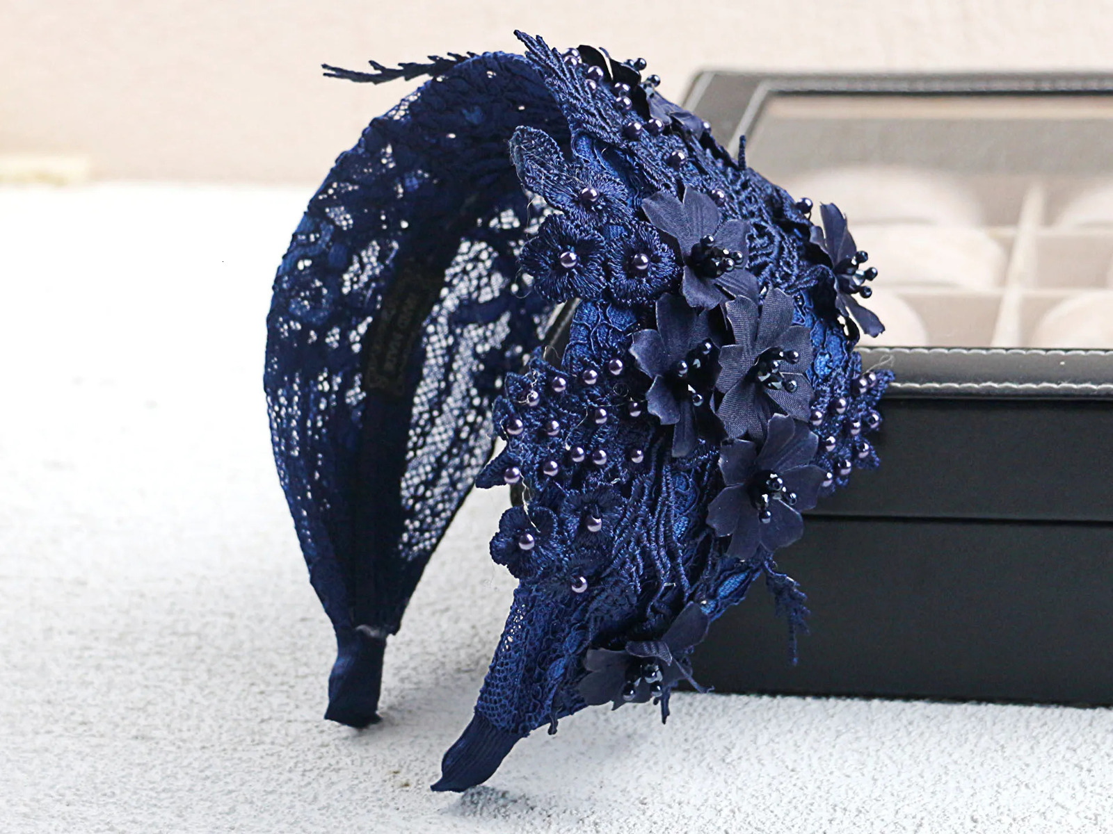 Lace Fascinators Headband for Women Tea Party Hat Brides Birdcage Veil Headband 1920s 50s Accessories Church Hats Headwear 250906