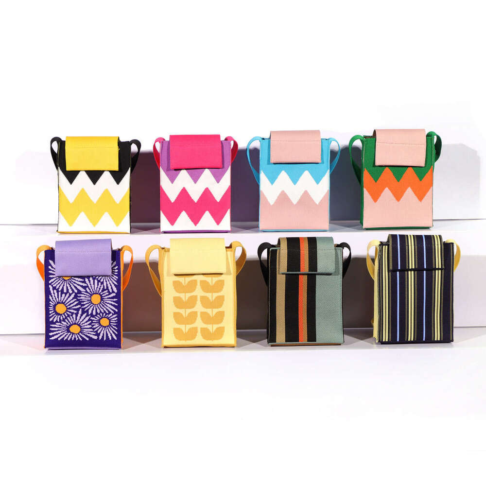 Small Square Fashion for Women New Niche Fly Weave Ladies Single Shoulder Phone Crossbody Bag