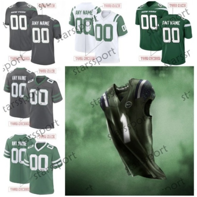 Personalize Custom Football 2025 Rivalries Jersey 7 Justin Fields Football Gardner Rodgers Allen Davis Hall Nwangwu Adams Charles Corley Men Women Youth Letter