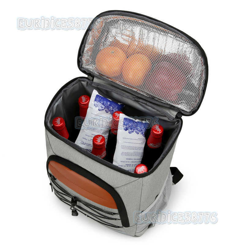 2025 Insulated Cooler Backpack Leakproof Lightweight Waterresistant Large Picnic Leakproof Lunch Backpack H250906