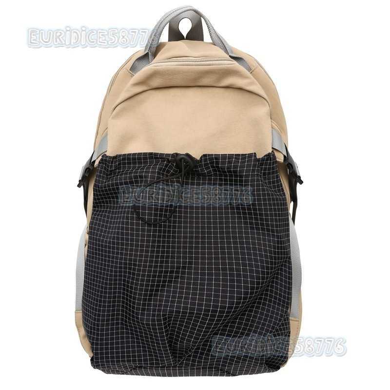 Casual Backpack Highvalue Travel Bag 2025 New Sports Outdoor Nylon Backpack School Bag H250906