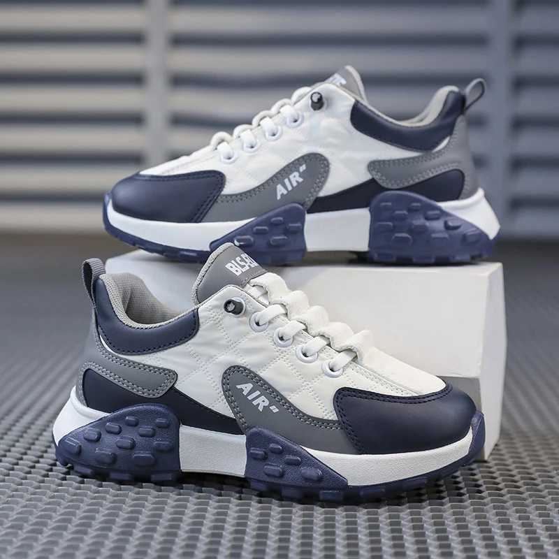 Luxury Children Sneaker Boy Shoes Fashion Lace Up Design Kid Casual Sneaker Nonslip Autumn New Boy Sports Shoes W250910