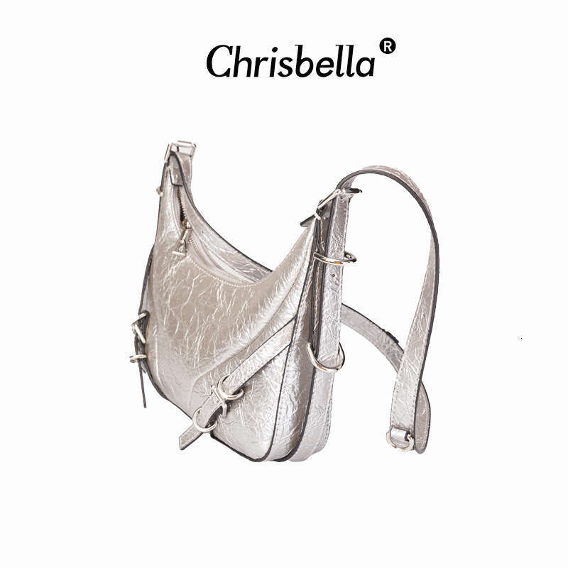 Single Shoulder Trendy Fashion Commuter Underarm Simple High-end Sense Large Capacity Light Luxury Crossbody Bag for Women