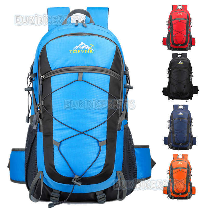 New Fashion Outdoor Mountaineering Large Capacity Lightweight Hiking Fitness Travel Bag Simple Junior High School Students Backpack H250906