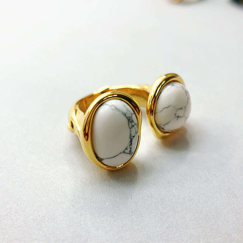 DH collections: New French Open for Women, Elegant and Exaggerated Men's Index Finger Ring with Inlay