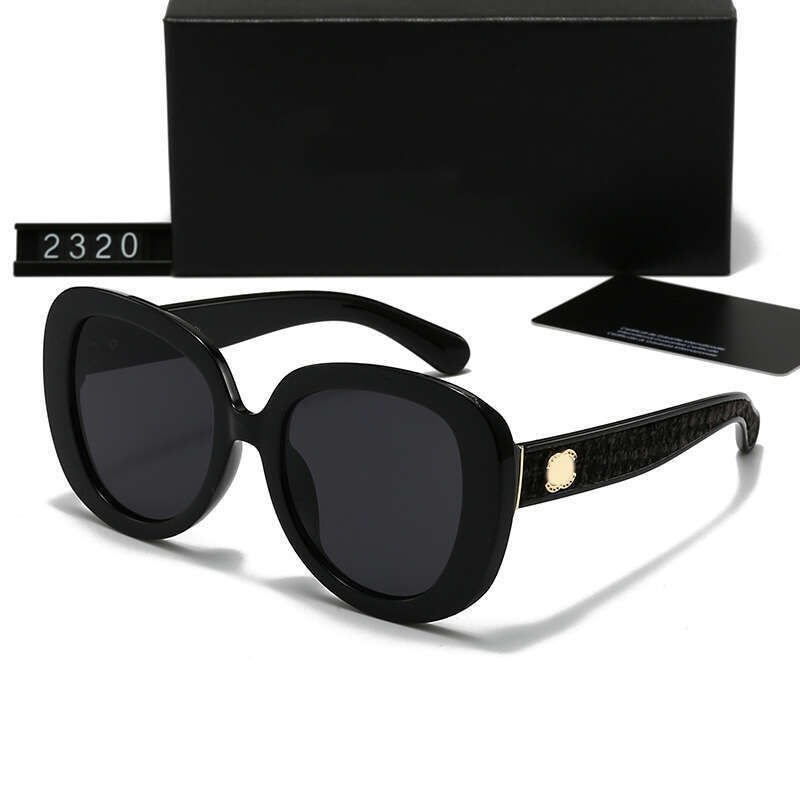 New Women's Cat Eye Fashion Simple Sunglasses Trendy Personality Glasses UV Protection 2320 17a