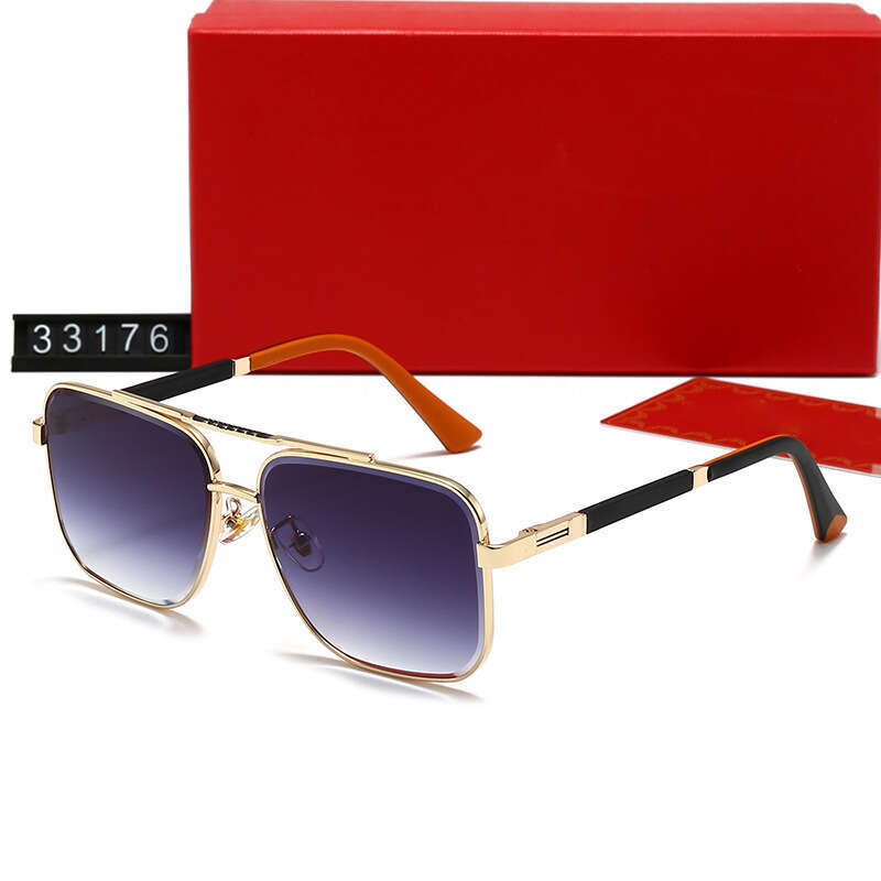 New Men's and Women's Fashion Square Frame Glasses Driving Travel Sunglasses 33176 d48