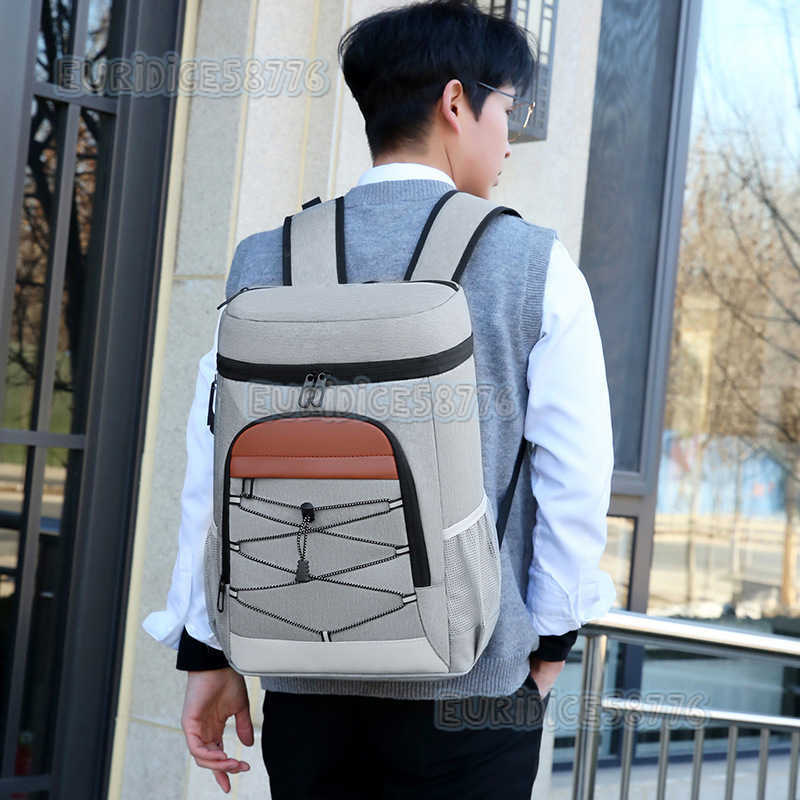 2025 Insulated Cooler Backpack Leakproof Lightweight Waterresistant Large Picnic Leakproof Lunch Backpack H250906