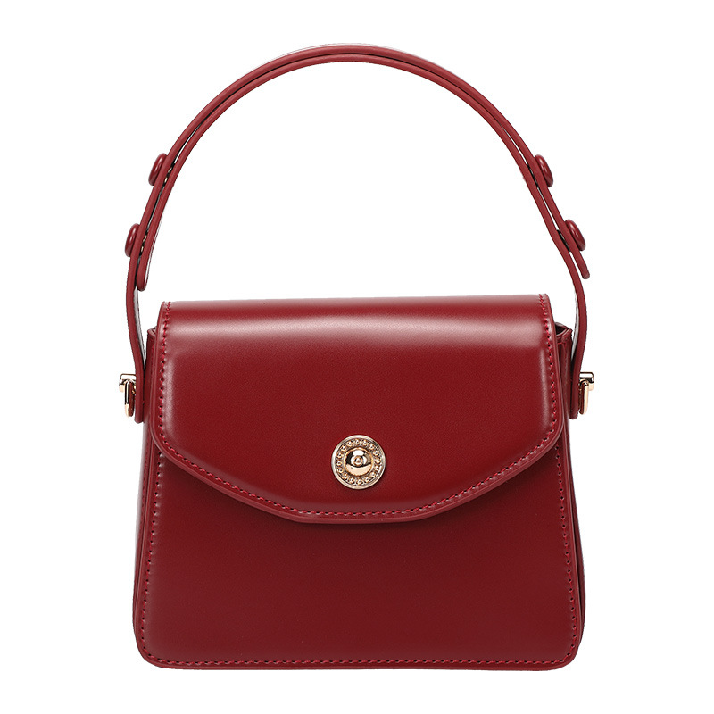 Shoulder Crossbody Design Sense Bride's Wedding 2025 New European Classical Style Tofu Commuting Bag For Women