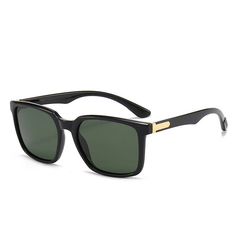 New Square Frame Polarized Unisex Fashion TR Sunglasses Trendy Travel Glasses 94604 820