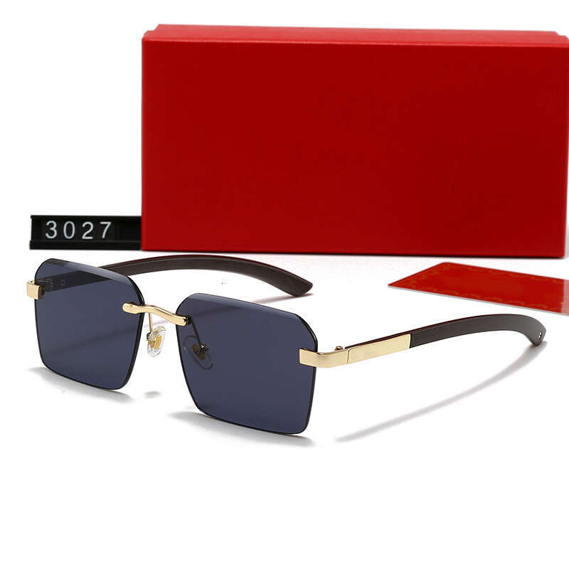 New Unisex Frameless Fashion Trendy Casual Driving Travel Vacation Sunglasses 3027 288