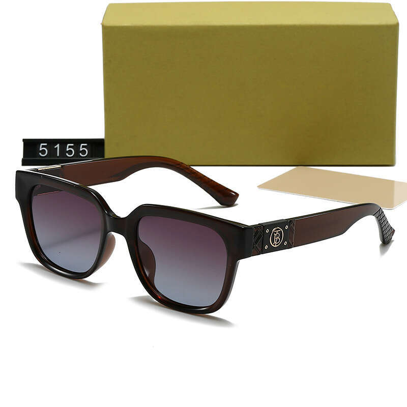 New Polarized Sunglasses Large Frame Shades for Women Personality Street Fashion Trend Glasses 5155 eef