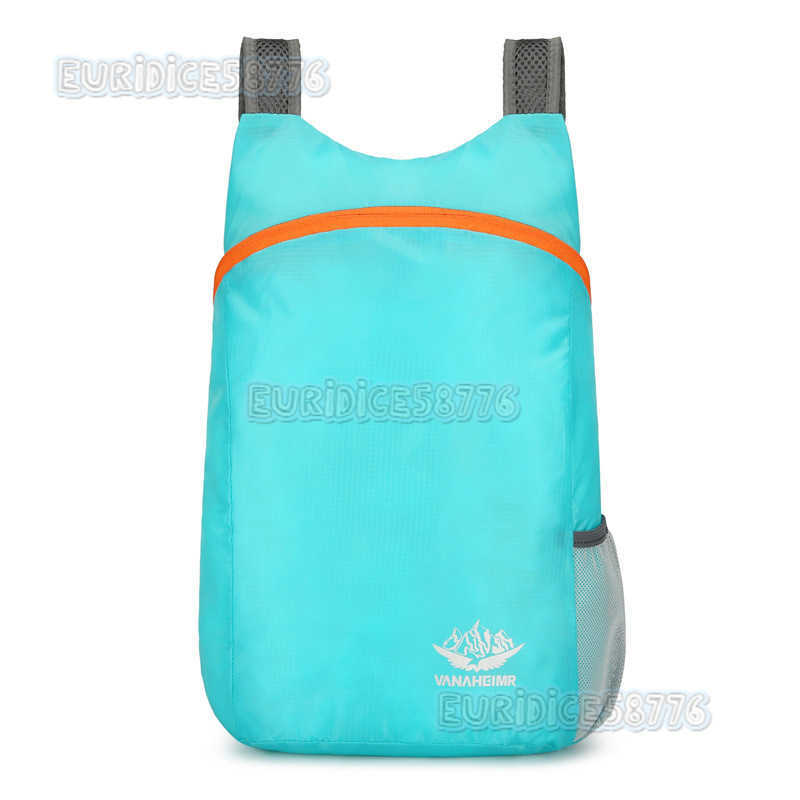 Backpack Travel Folding Mountaineering Bag Outdoor Lightweight Waterproof Multi Functional Mens and Womens Printed Shoulder Sports Bag H250906