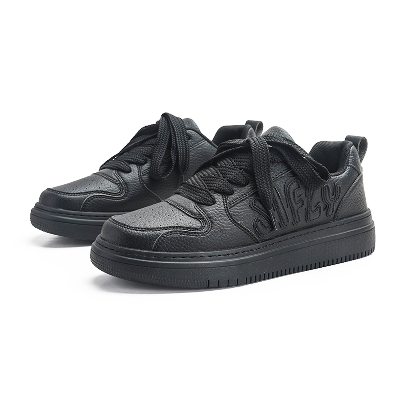 Women's shoes, new versatile board shoes, design sense, niche shoes, men's couple casual shoes, trendy brand designer sports shoes, black sn