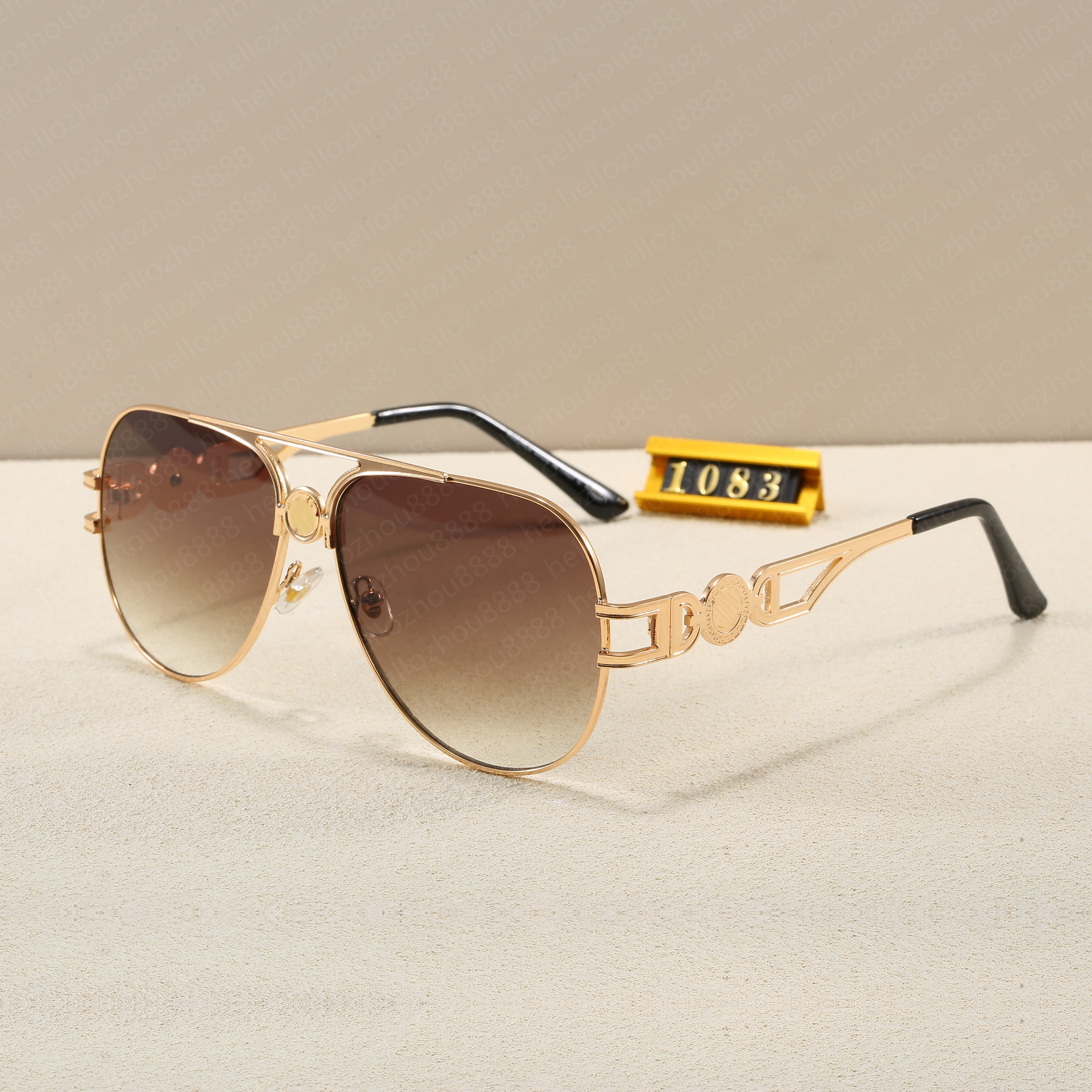 Luxury Classic Design Sunglasses For Women Fashion Frameless Rectangle Sunglass UV400 Evidence Eyeglass Mens Eyewear