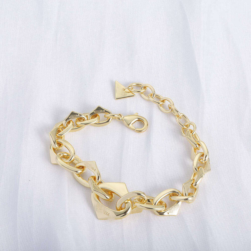 DH collections New Letter High Version Fashion Versatile High-end Feel Hand Necklace Set Jewelry