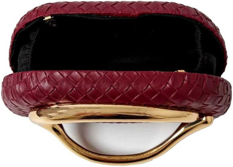 Clutch Purses for Women EveningWedding Chic Woven Bag Formal PU Leather Purse Designer Handbags for Party Prom M250906