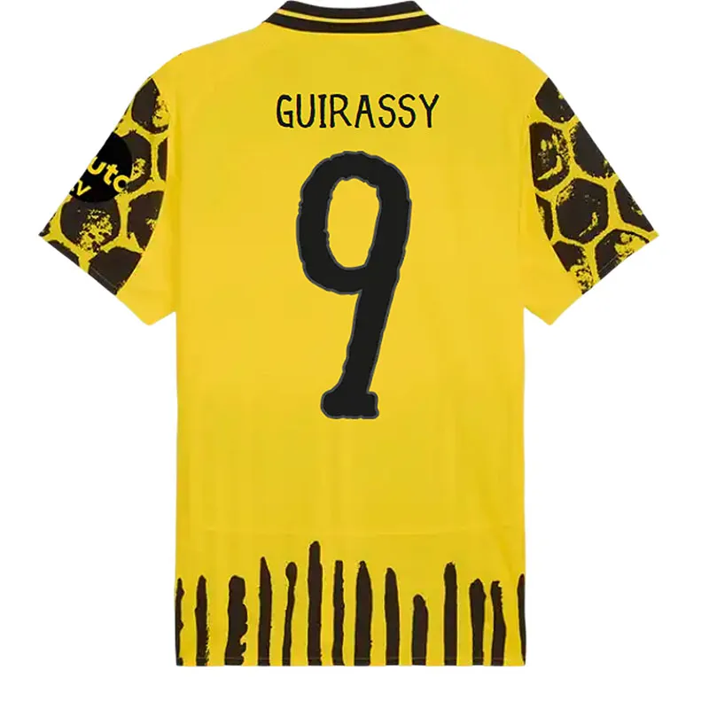 Dortmunds Trikot Soccer Jerseys 2025 BVBs Special HALLER 25 26 SABITZER Football Shirt ADEYEMI BRANDT All Black MOUKOKO MALEN JOBE Men Kids Kits Borus