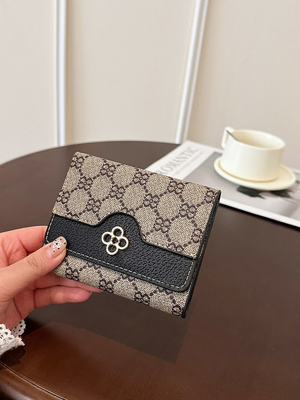 Luxury Brand Designer Purse Trendy Design Fashion Wallet For Women Short Style With Multiple Card Slots Fashion Cardholder High-Value Long Wallet