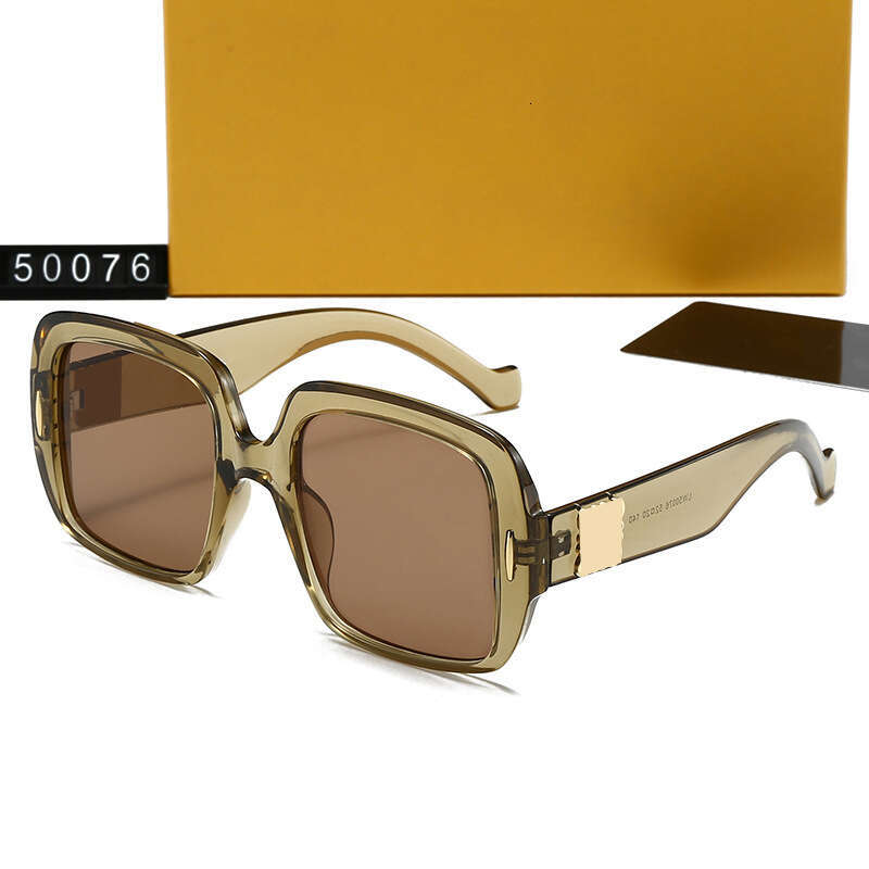New Square Frame Men Women fashion Color Matching Ins Sunglasses 50076 3ce