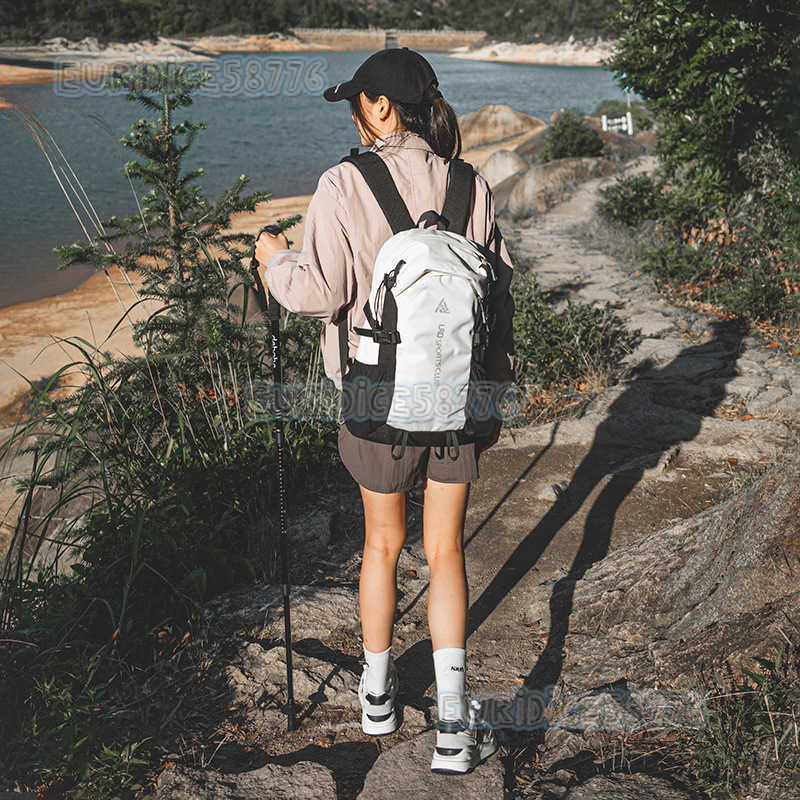 Outdoor Hiking Bag with a Large Capacity of 20 Liters Lightweight for Both Men and Women Commuting Travel Bag Book Hiking Camping Trip Double Backpack