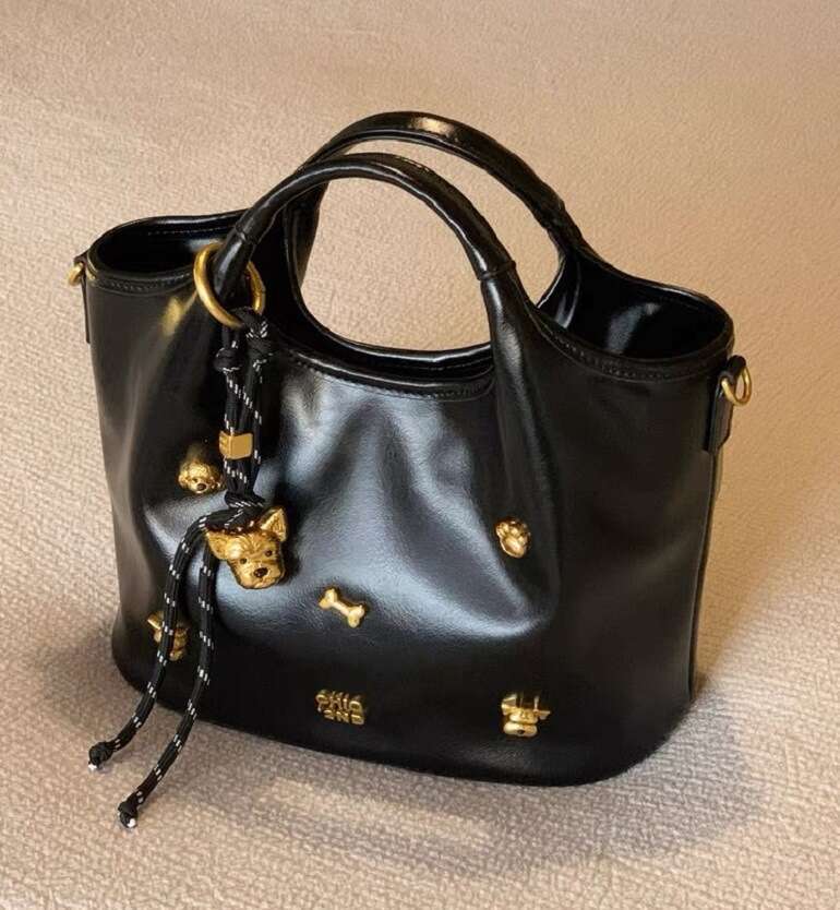 Nanfeng Chio2nd Bread Dog Hyde Park Tote for Women High-end Handbag Shoulder Crossbody Bag