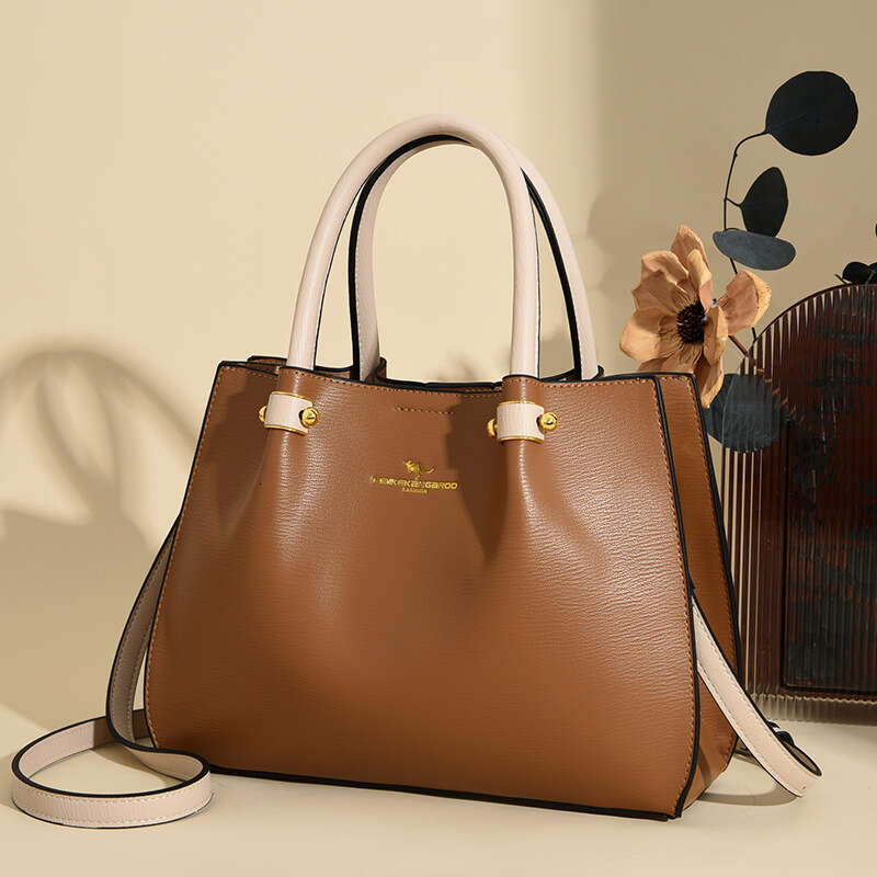 2025 High-End Fashion New Women's Crossbody Large Capacity Shoulder Handbag Versatile Middle-Aged Mom Bag