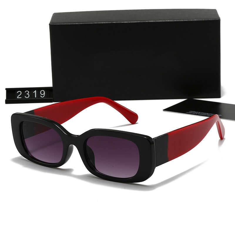 New Women's Same Style Fashion Black and White Color Block Bare Face Artifact Sunglasses UV Protection 2319 451