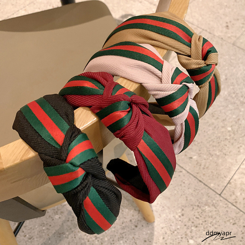 Cute Women Elegant Headband Knot Simple Fashion Multi-Color Head Hoop Girl Vocation ddmyearth 250711 ddmyearth