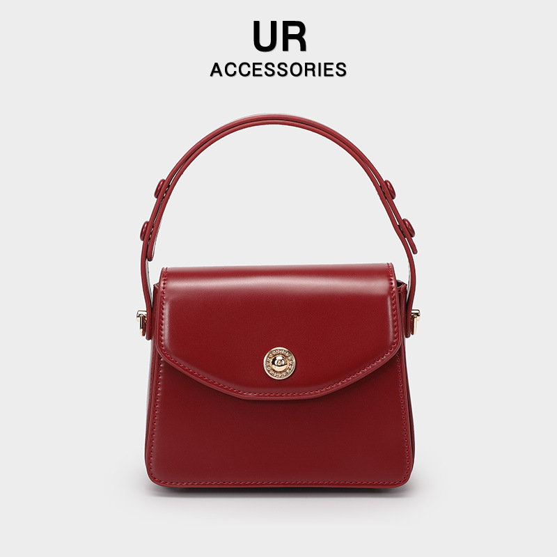 Shoulder Crossbody Design Sense Bride's Wedding 2025 New European Classical Style Tofu Commuting Bag For Women