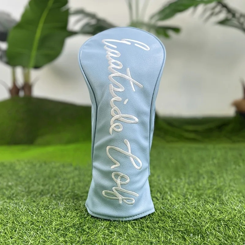 Blue fashionable golf club head cover made of dustproof and durable material accessories providing the protection 250906