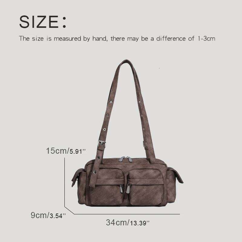 Custom Initials Korean Pillow Bags For Women Designer Handbags Purses 2025 New In PU Multiple Pockets Underarm Shoulder