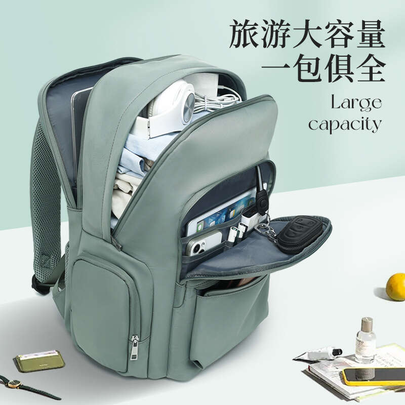 Women's Portable Travel Large Capacity Handbag 17-inch Laptop Nurse Bag Student Backpack
