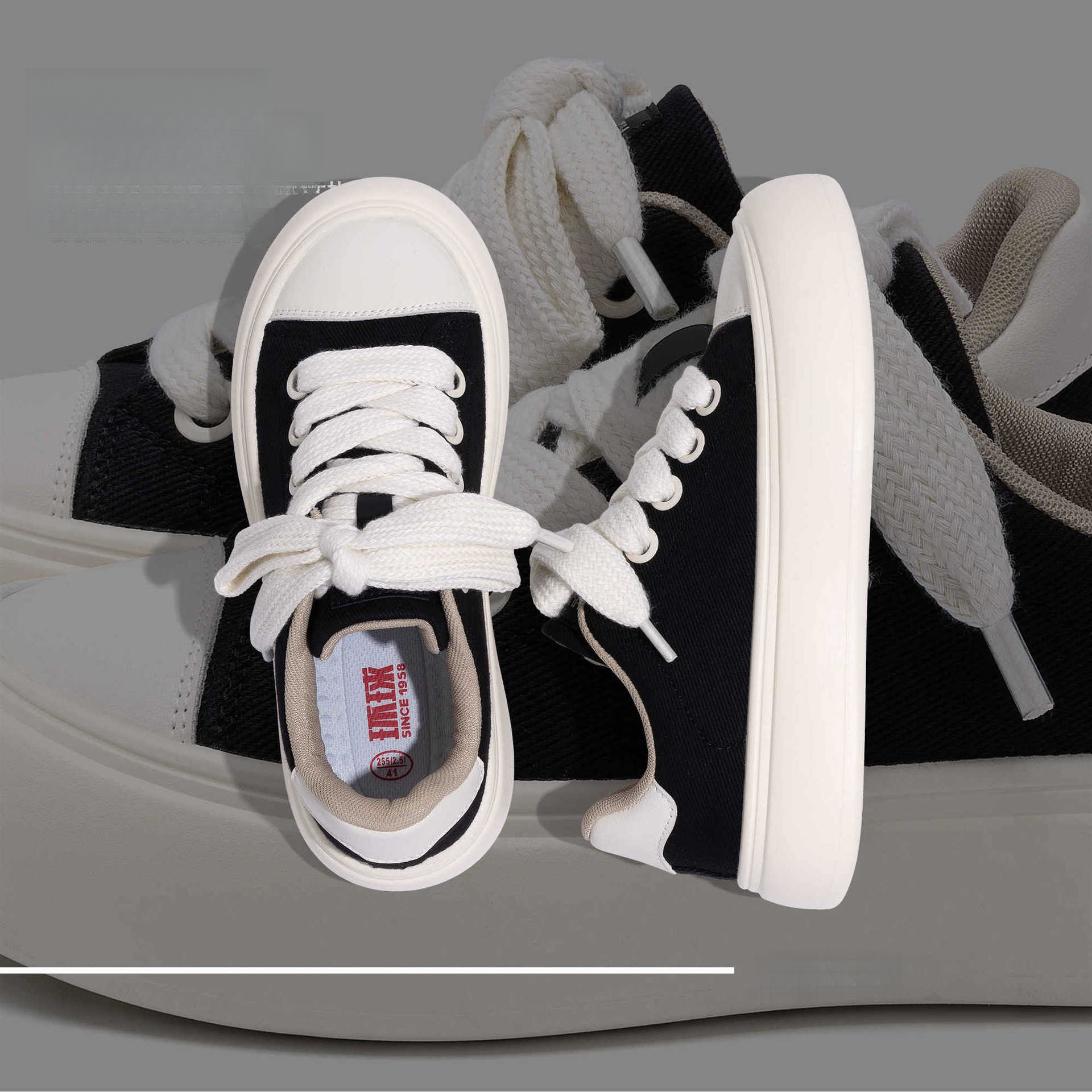 designer shoes sneakers womens mens casual shoes breathable comfortable trainers Thick Sole Height Increasing