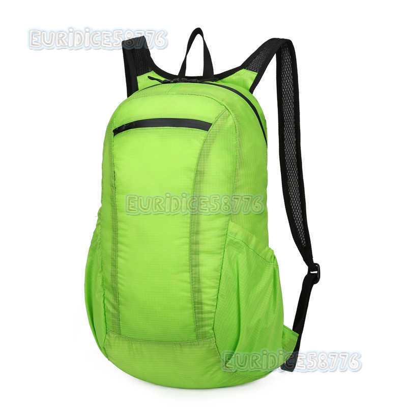 Foldable Sports Outdoor Backpack Daily Casual Ultralight Skin Bag Travel Mountaineering Stowable Hiking Small Backpack H250906