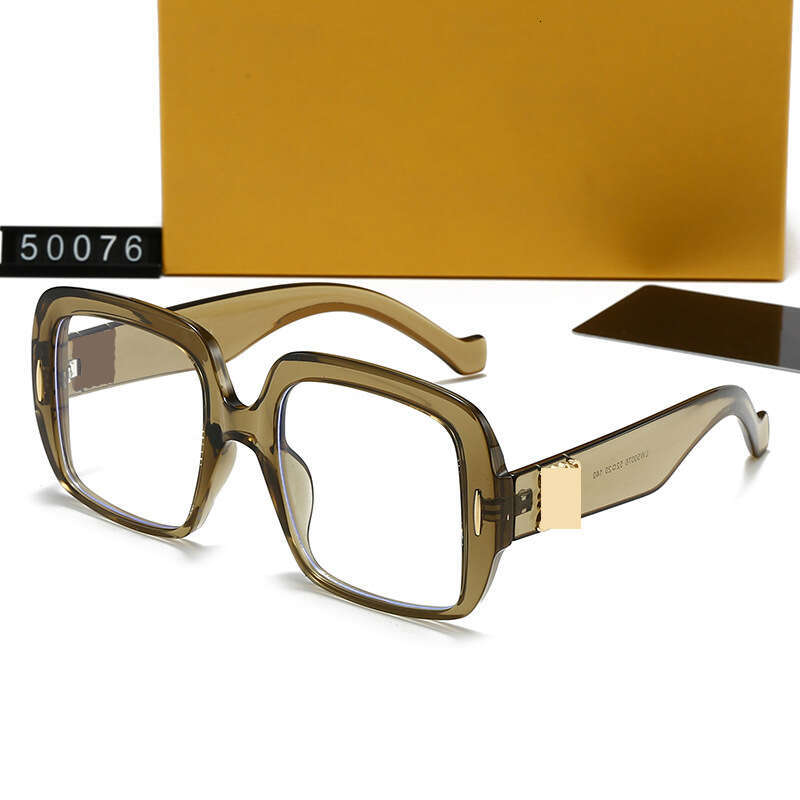New Square Frame Men Women fashion Color Matching Ins Sunglasses 50076 3ce