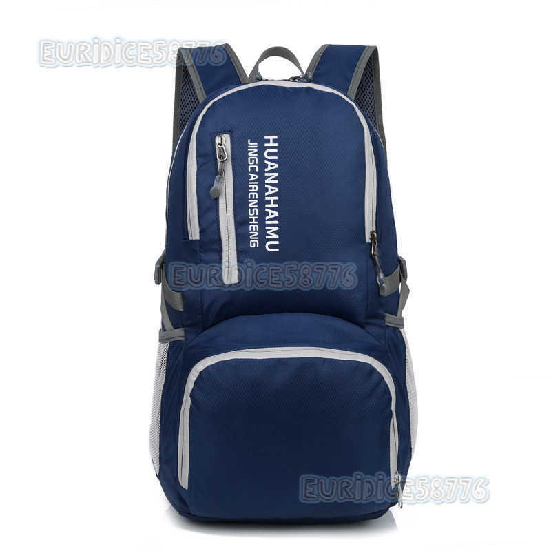 Warnerheim Folding Backpack Large Capacity Backpack Outdoor Lightweight Travel Bag Waterproof Portable Bag H250906