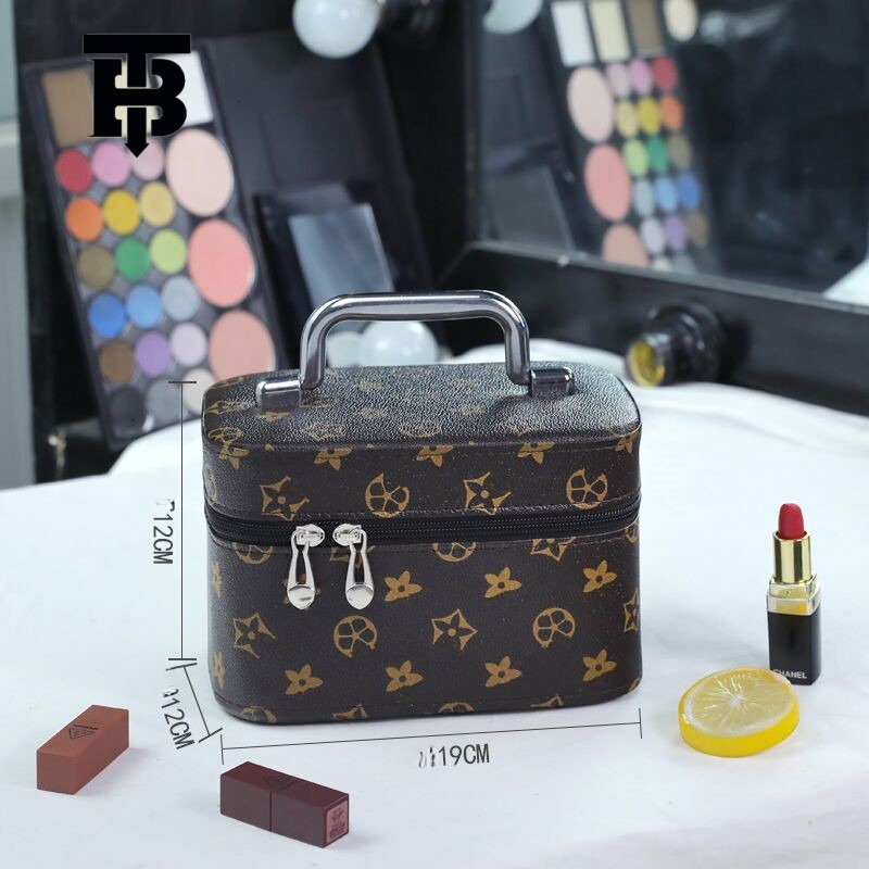 TB BHULAMTE Designer Bag Wholesale Makeup Bags Minimum Order 2025 New Large Capacity Luxury Bag Cosmetic Storage Box Internet Celebrity Small Box With