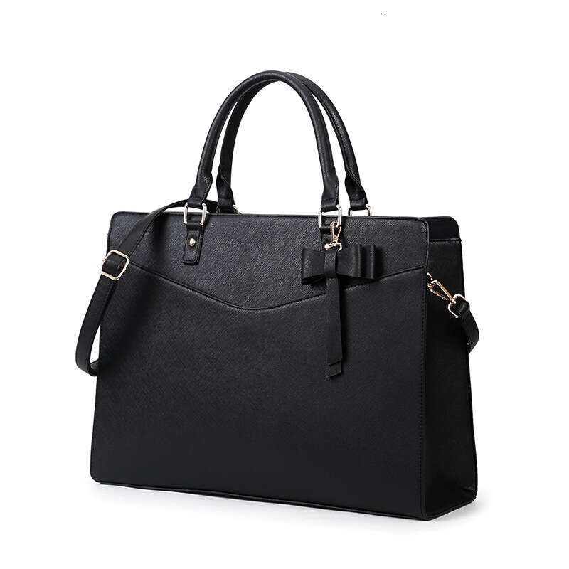 Fashion Cross Pattern Large Capacity Shoulder Handbag for Women, Laptop Office Business Commuter Tote Bag