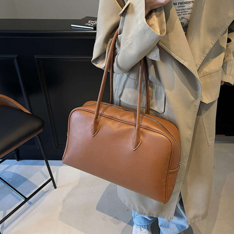 Fashion Handbag for Women 2025 Autumn Winter New Korean Style Trendy Versatile Large Capacity Casual Tote Bag