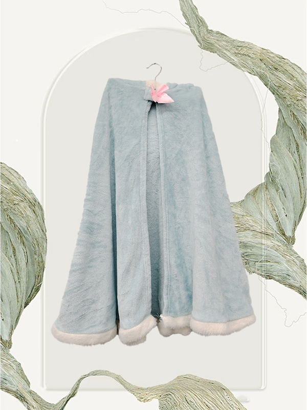 Cozy Plush Sleepwear with Hoodscape Design for Cold Weather-BY1056