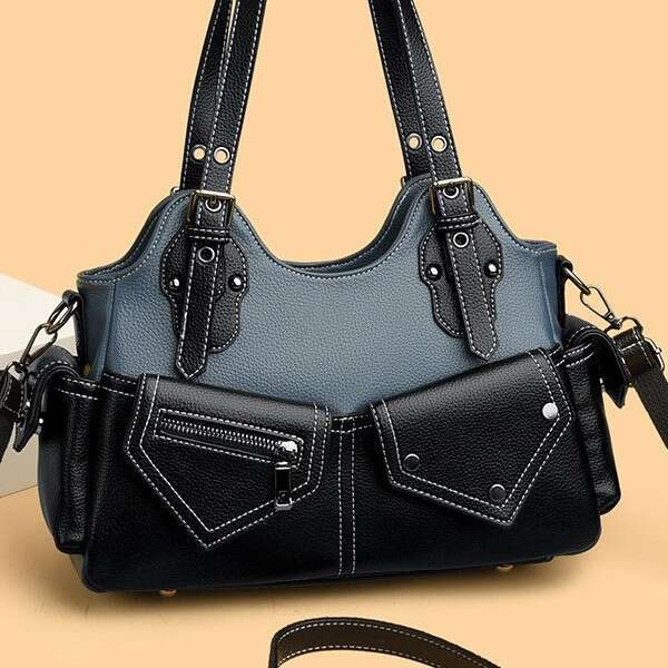 2025 Autumn New Fashion Niche Simple Stylish Versatile Women's Bag Large Capacity Shoulder Underarm Handbag