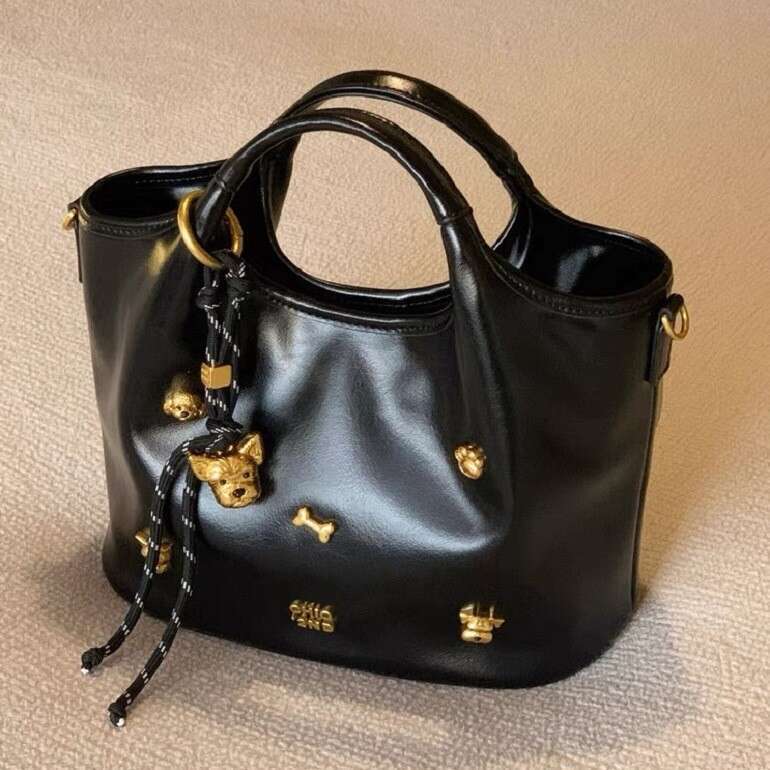 Nanfeng Chio2nd Bread Dog Hyde Park Tote for Women High-end Handbag Shoulder Crossbody Bag