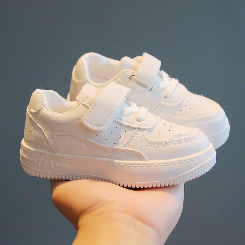 Fashion Hot Sales Children Casual Shoes Sports Classic White Black Infant Tennis Baby Boys Girls Kidsnest Sneakers Kids Toddlers Shoes Sizes US9C-US3Y