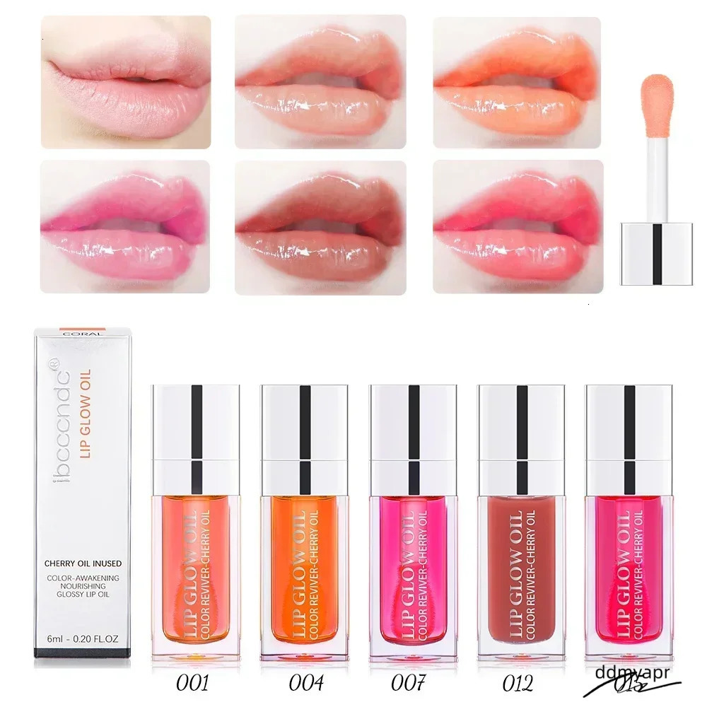 Plumping Oil Ddmydec 6Ml - Moisturizing Gloss Transparent Glaze Hydrating Lip Plumper Makeup Liquid Lipstick