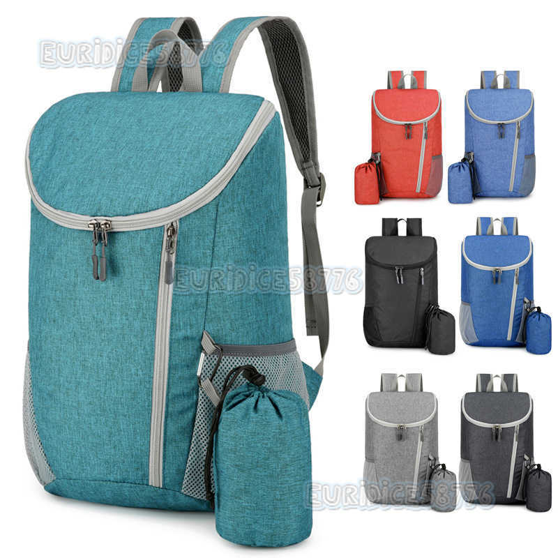 Backpack New Large Capacity Folding Bag Lightweight and Splash Proof Outdoor Travel Sports Backpack H250906